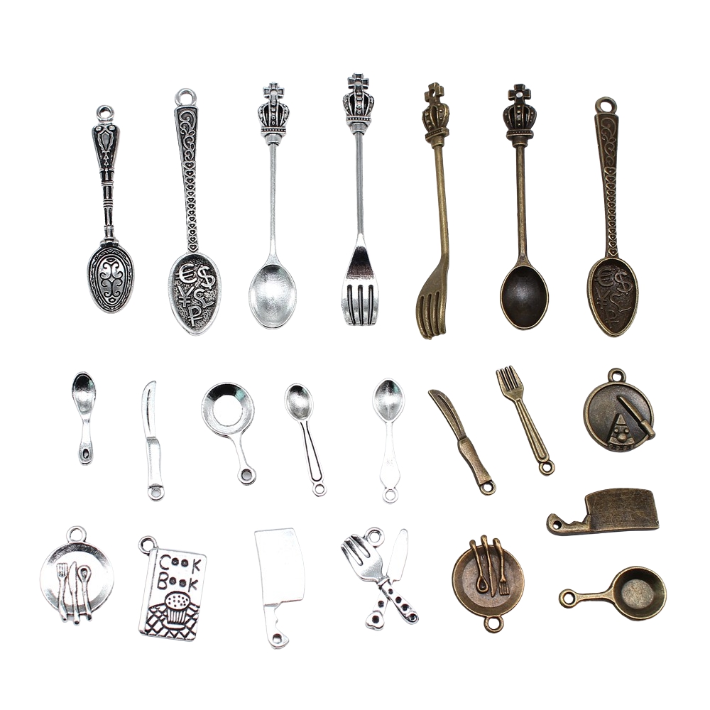 20 قطعة أدوات المائدة أواني ال - مراجعة Vintage Collectible Spoons وسعره