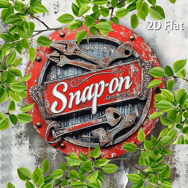 2D شقة 1 قطعة علامة معدنية خمر - مراجعة Vintage Collectible Plates وسعره