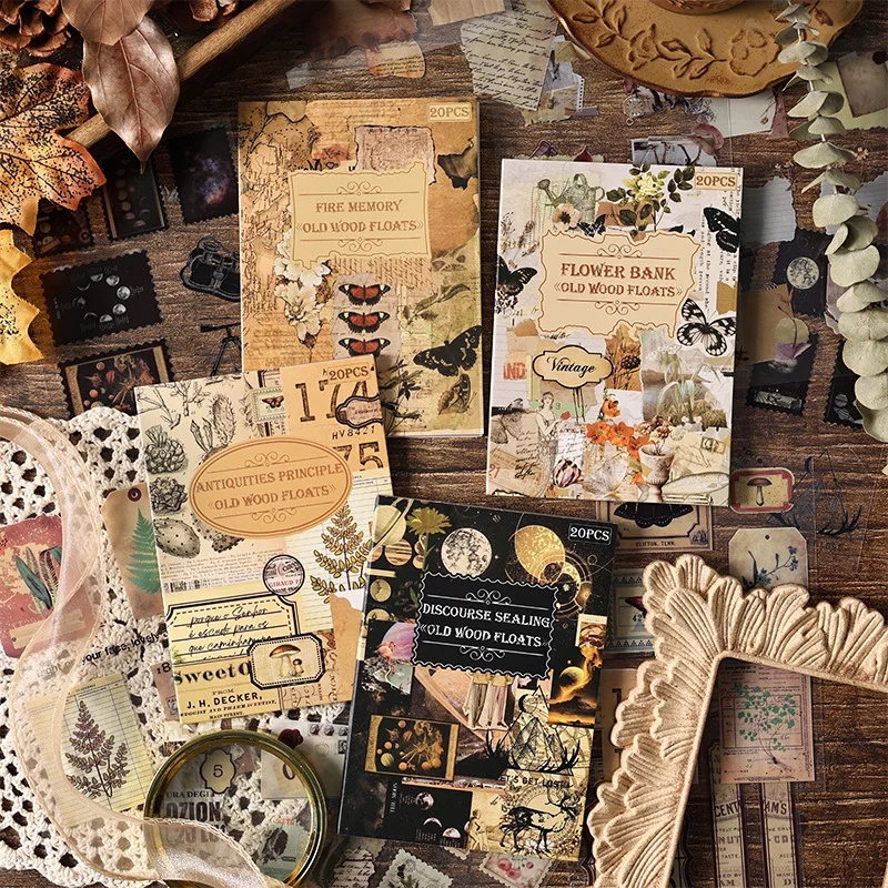 كتاب ملصقات مقطوعة مسبقًا بتصم - مراجعة Vintage Collectible Books وسعره