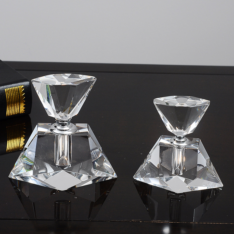 زجاجة عطر كريستالية أوروبية عت - مراجعة Vintage Collectible Bottles وسعره