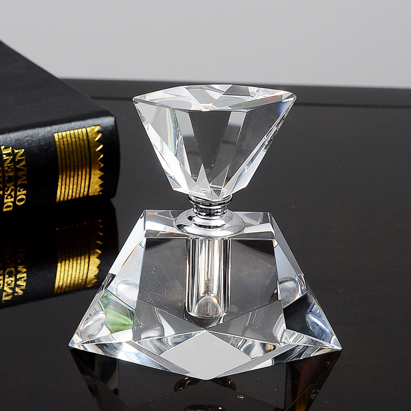 زجاجة عطر كريستالية أوروبية عت - مراجعة Vintage Collectible Bottles وسعره