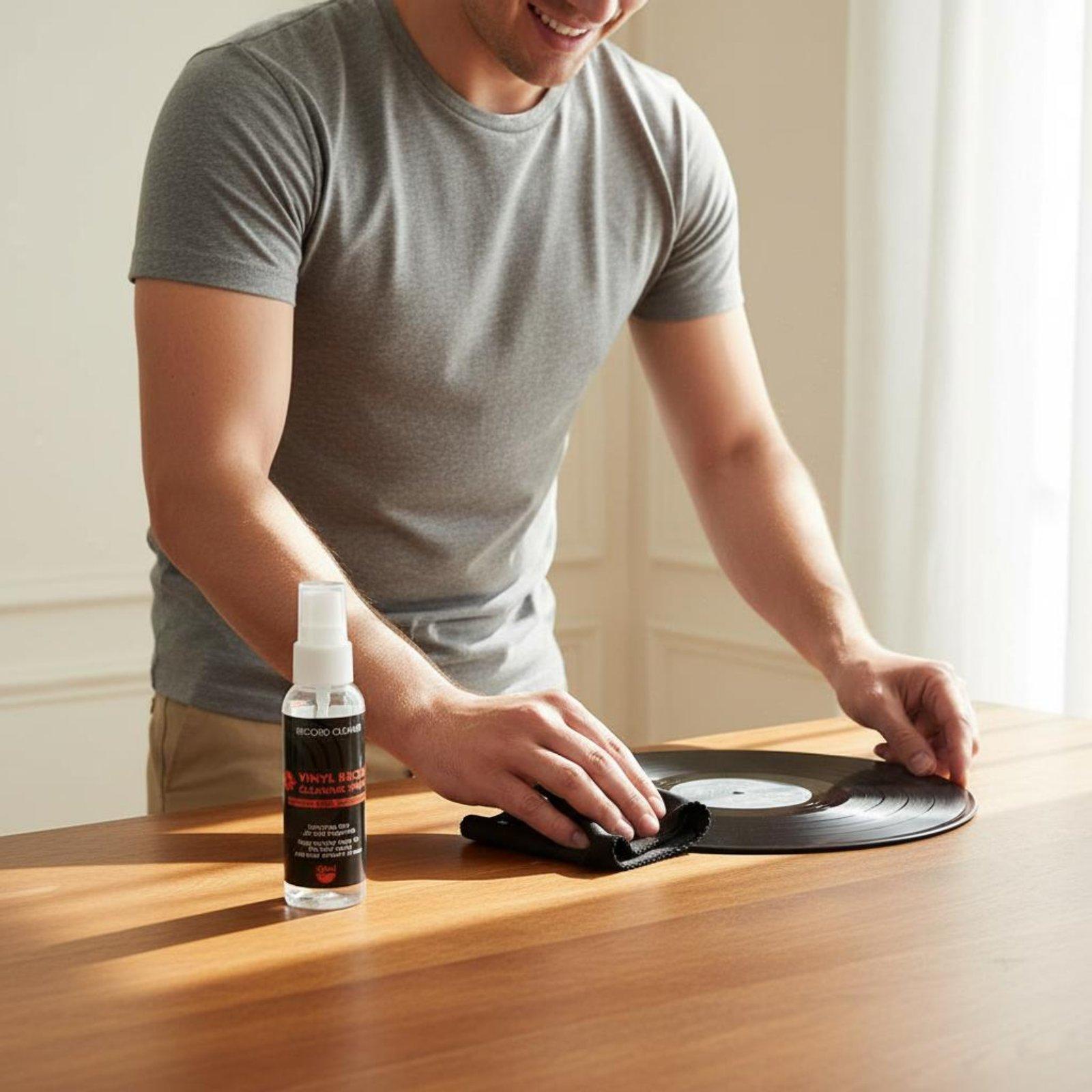 مجموعة أدوات تنظيف أسطوانات ال - مراجعة Vinyl Record Cleaner وسعره