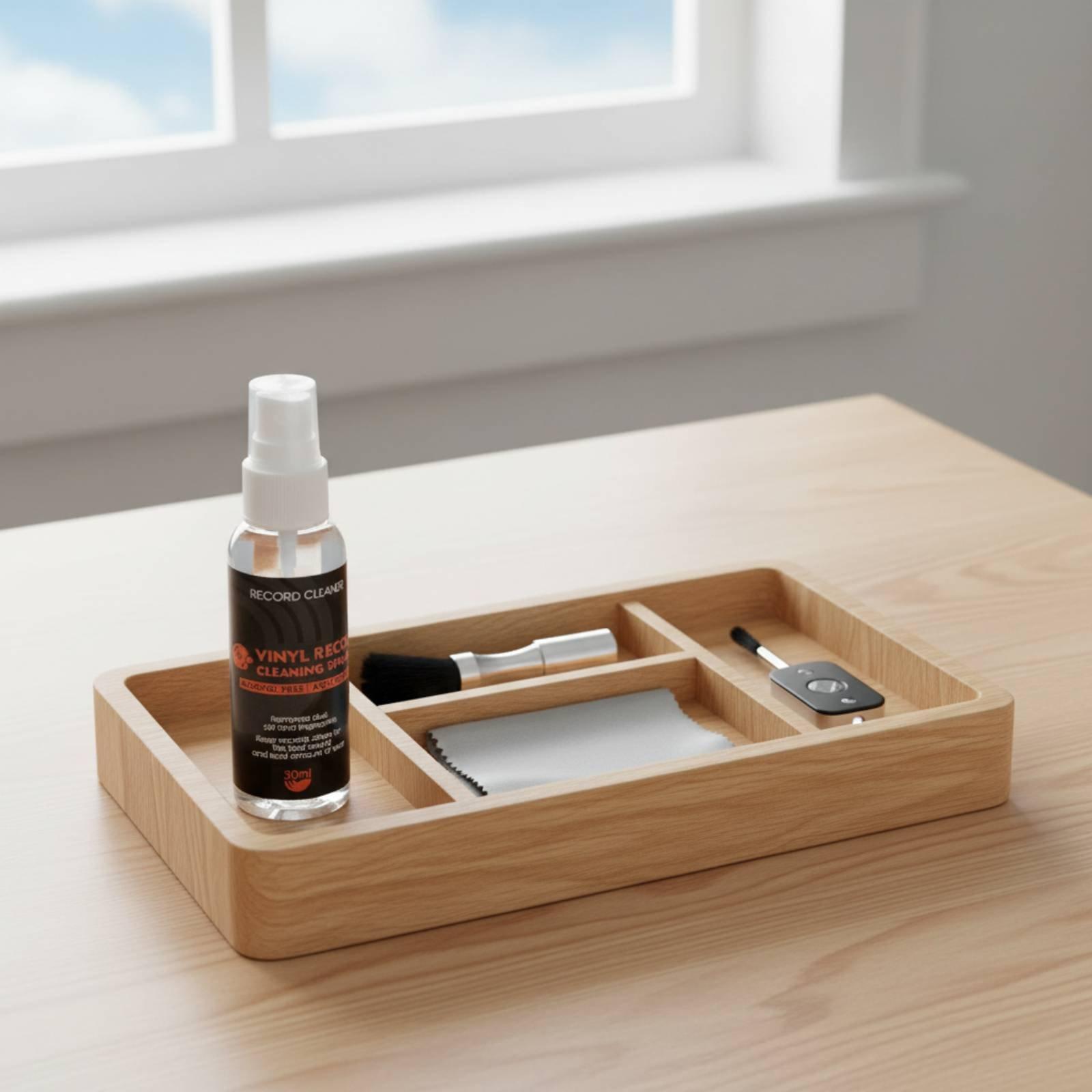 مجموعة أدوات تنظيف أسطوانات ال - مراجعة Vinyl Record Cleaner وسعره